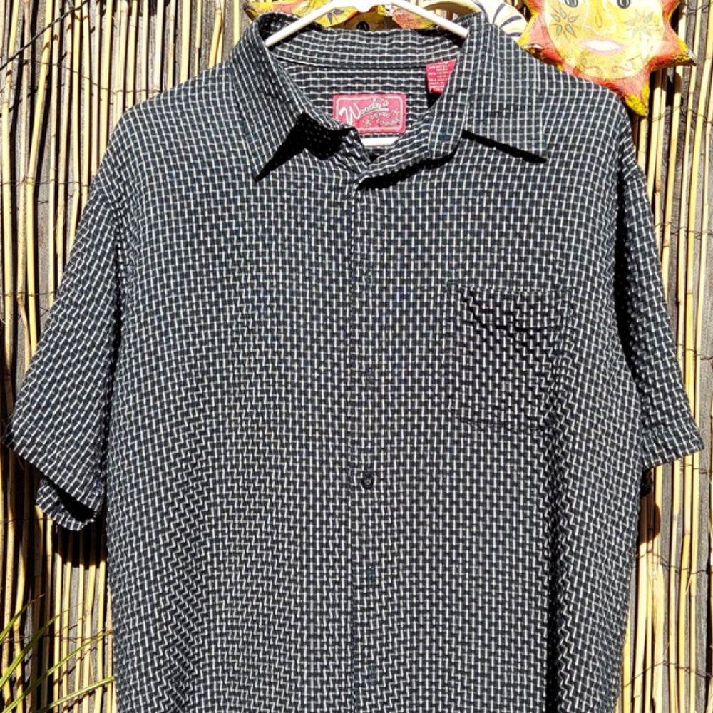 Woody’s Retro Lounge Large Short Sleeve Shirt
